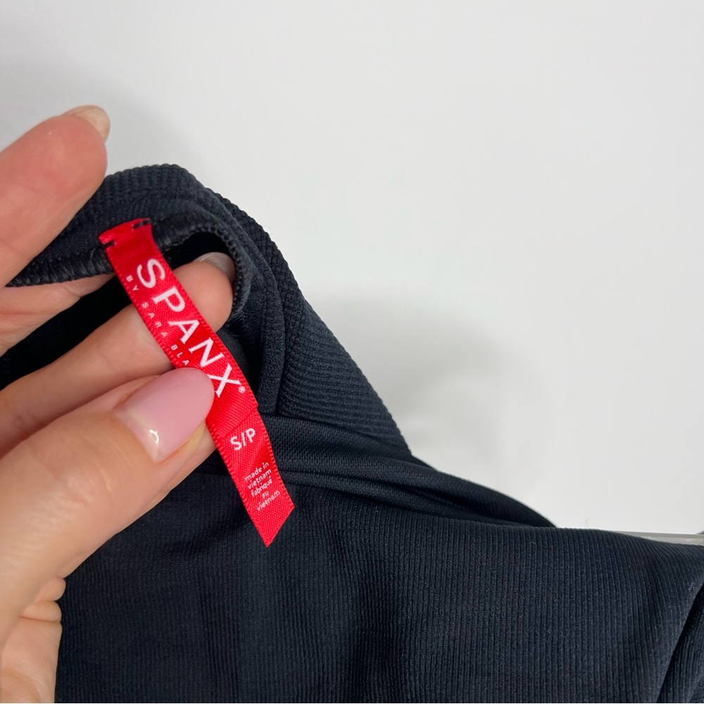 M20 Spanx Mama‎ Maternity Faux Leather High Waisted Leggings - Picture 10 of 10